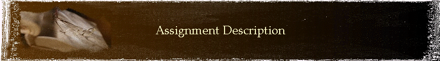 Assignment Description