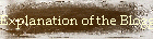 Explanation of the Blogging