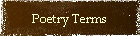 Poetry Terms