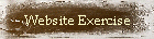 Website Exercise
